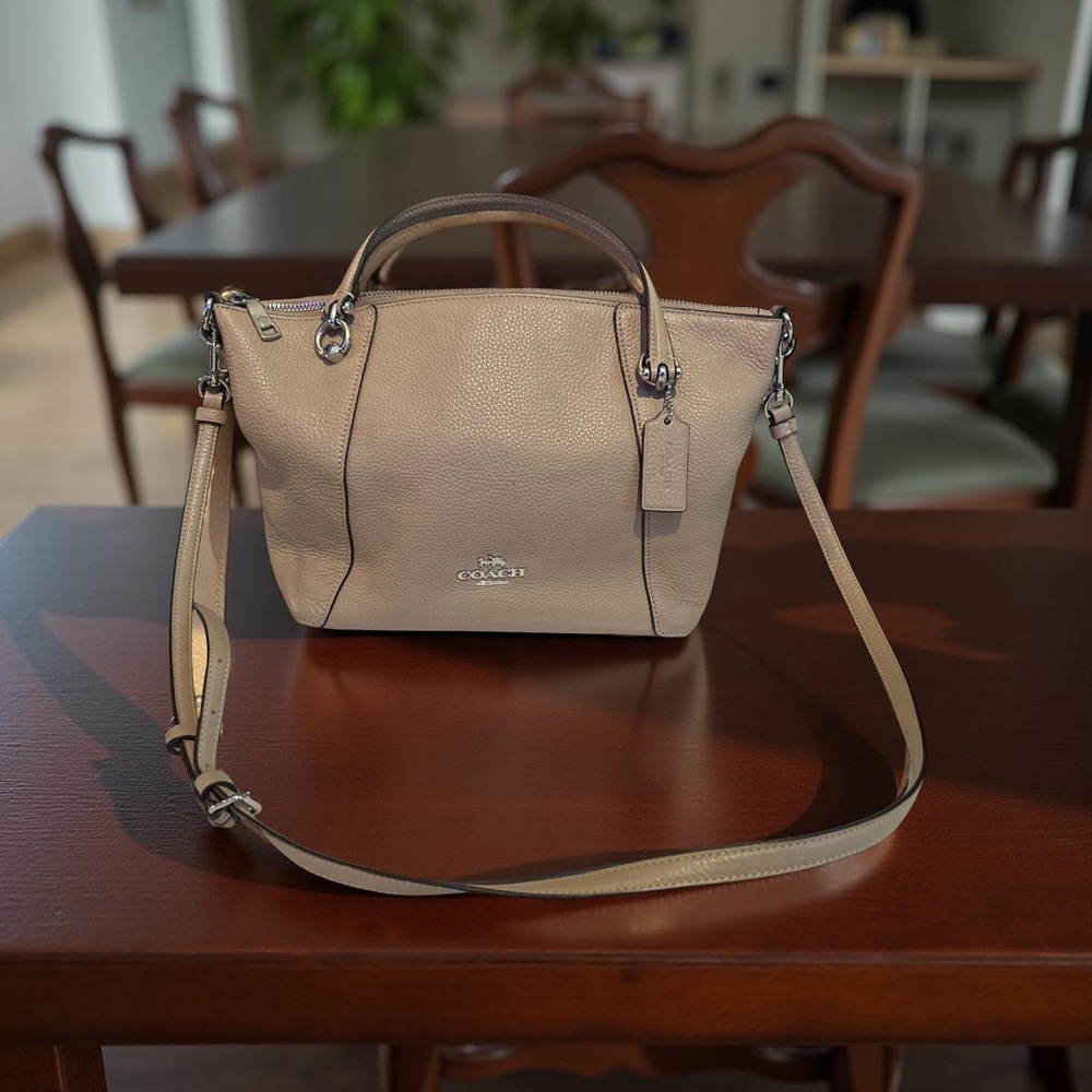 Coach Kacey Satchel Taupe C6229